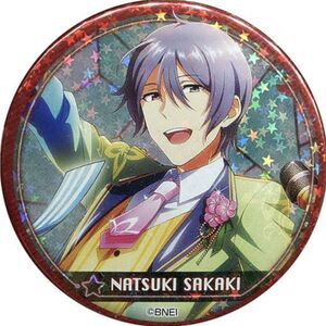The Idolmaster SideM x Tokyu Hands Christmas Natsuki Sakaki Can Badge New